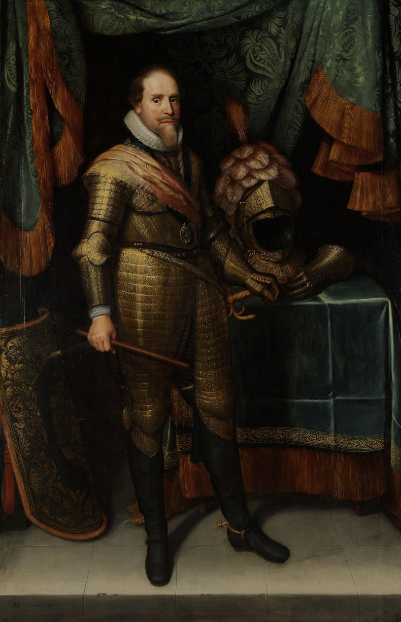 Maurits, Príncipe de Orange (1567-1625)
Retrato de Maurits (1567-1625), Príncipe de Orange de Michiel Jansz van Mierevelt