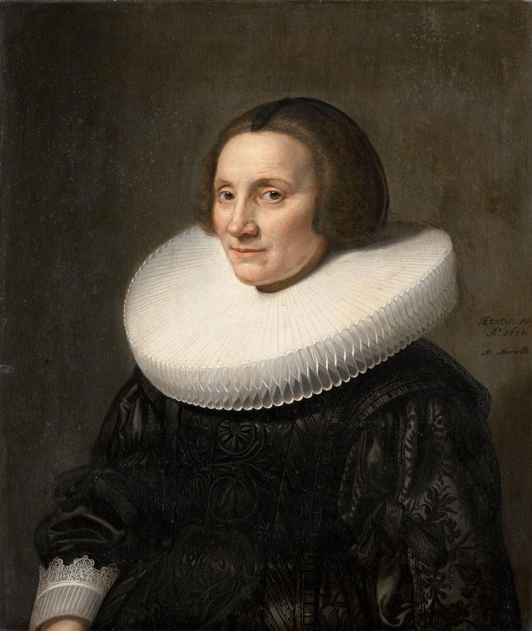 Retrato de Caecilia van Beresteyn (1589-1661) de Michiel Jansz van Mierevelt