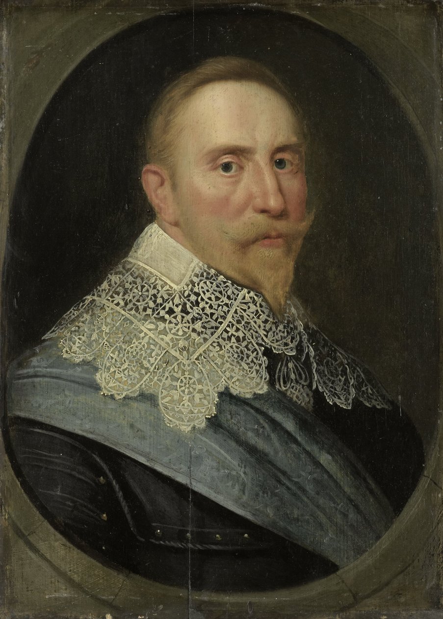 Retrato de Gustavo II Adolfo, Rey de Suecia, c. 1633 de Michiel Jansz van Mierevelt