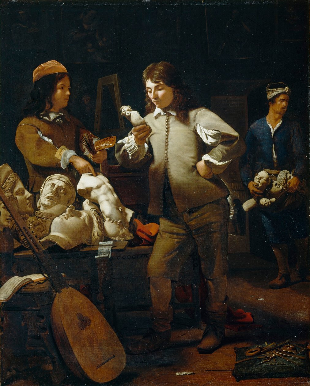 En el estudio de Michiel Sweerts