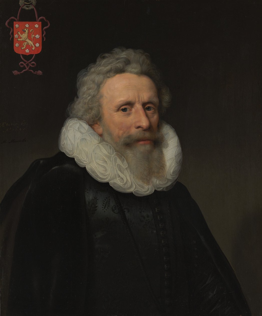 Jacob van Dalen 1570-1644, llamado Vallensis, 1640 de Michiel Jansz van Mierevelt