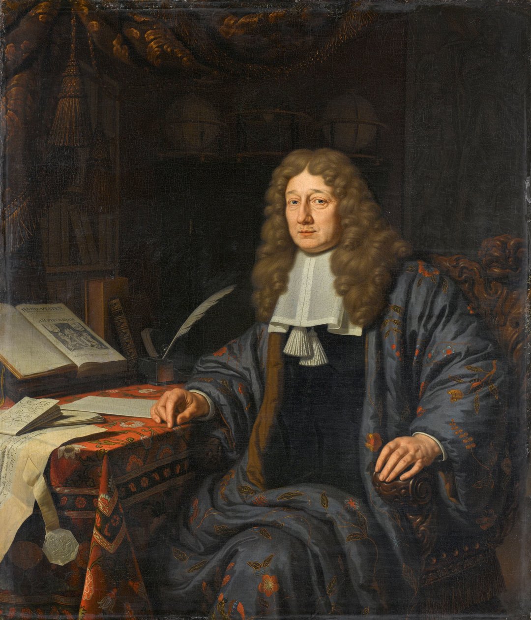 Retrato de Johannes Hudde (1628-1704), burgomaestre de Ámsterdam de Michiel van Musscher