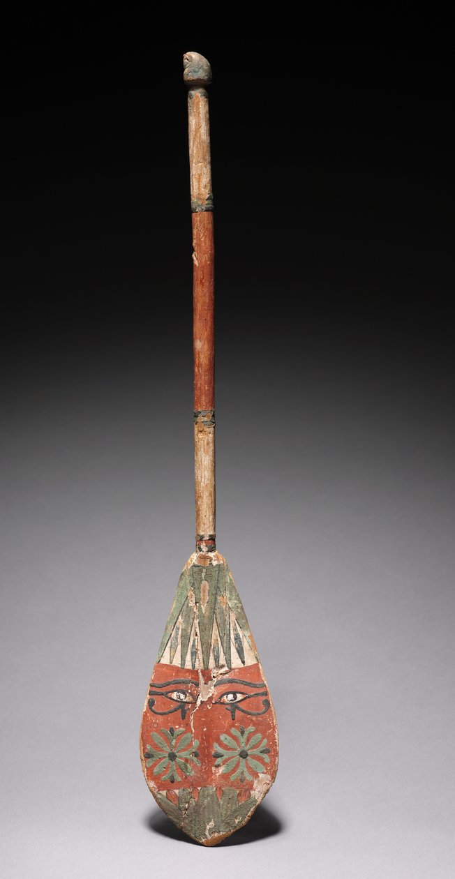 Modelo de remo de dirección, 2040-1648 a.C. de Middle Kingdom Egyptian