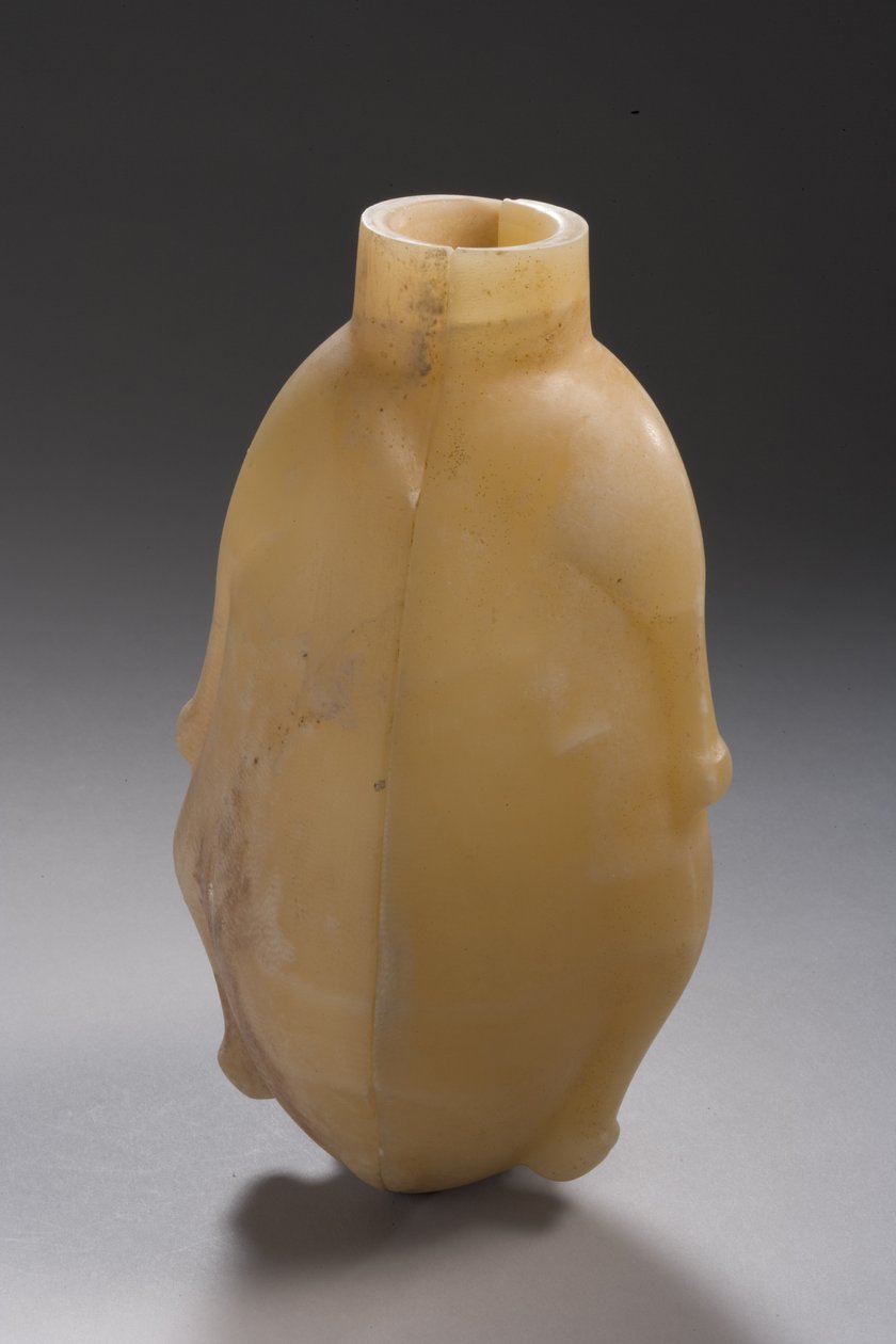 Vasija de dos partes en forma de pato (alabastro) de Middle Kingdom Egyptian