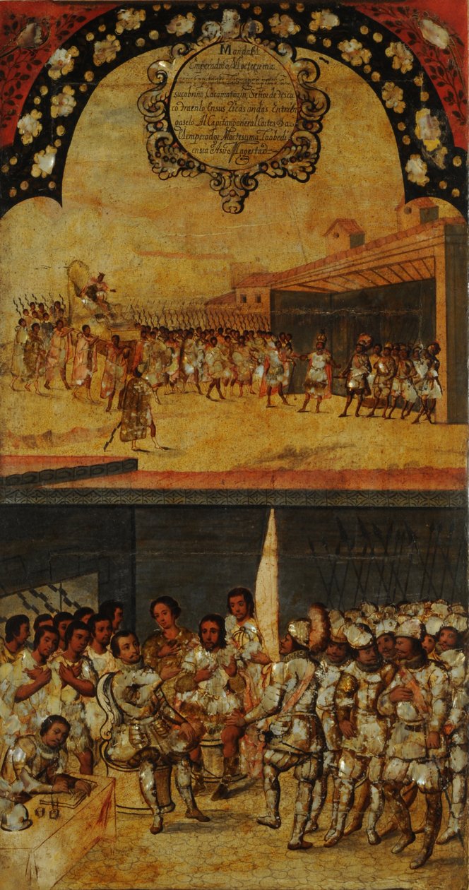 La Conquista de México, Tabla XV de Miguel Gonzales