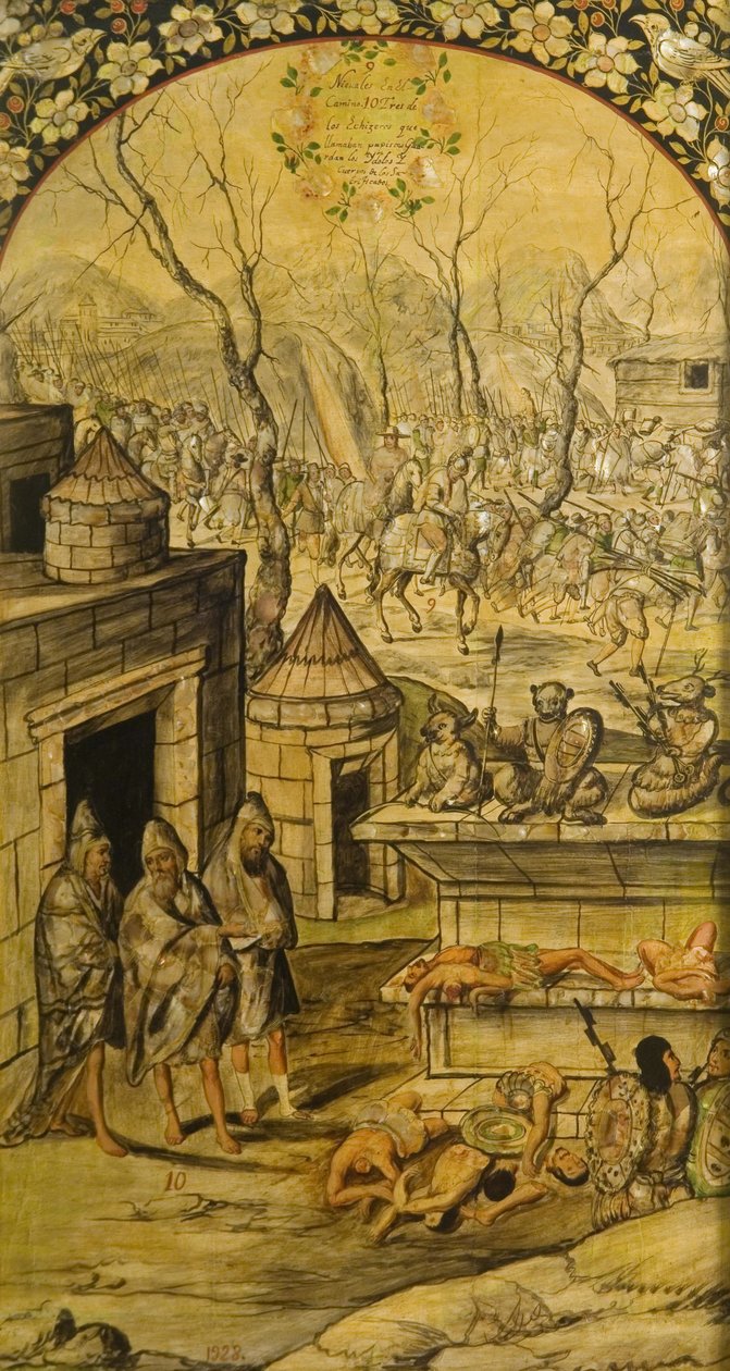 La conquista de México por Hernán Cortés de Miguel and Juan Gonzalez