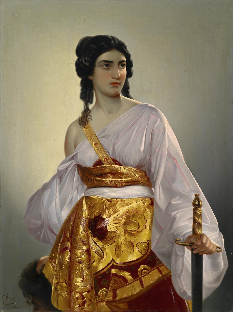 Judith con la cabeza de Holofernes de Mihael Stroj