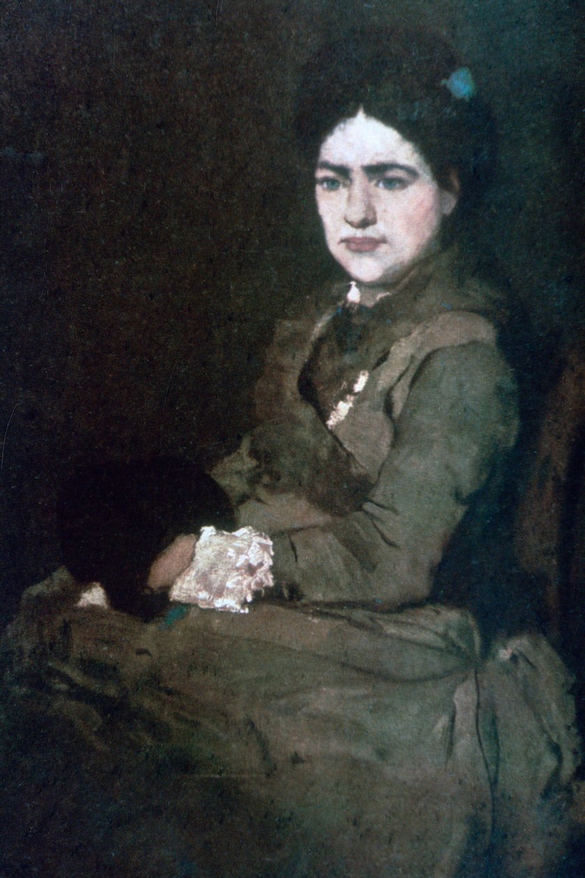 Señora Munkacsy, c1864-1900 de Mihály Munkácsy