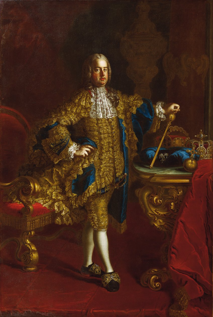 Retrato del Emperador Francisco I de Austria 1708-1765 de Mijtens