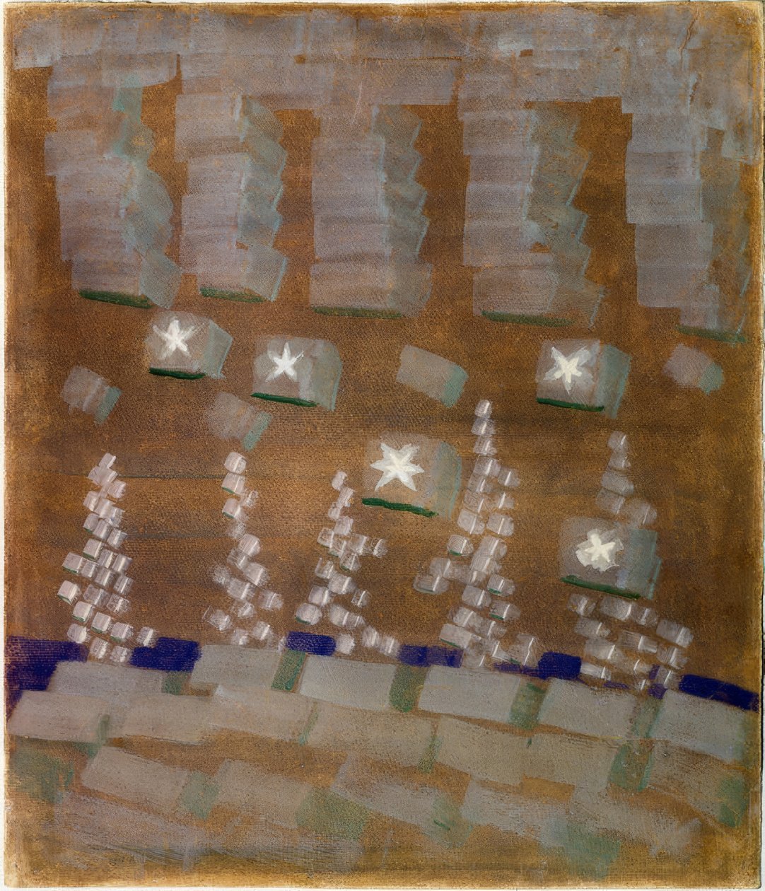 Invierno (VIII) de Mikalojus Ciurlionis