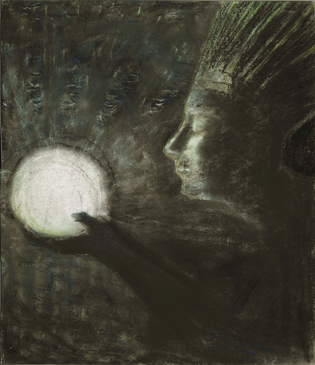 Friendship par Ciurlionis, Mikalojus Konstantinas (1875-1911). Pastel sobre papel, tamaño : 73,4x63,5 de Mikalojus Konstantinas Čiurlionis