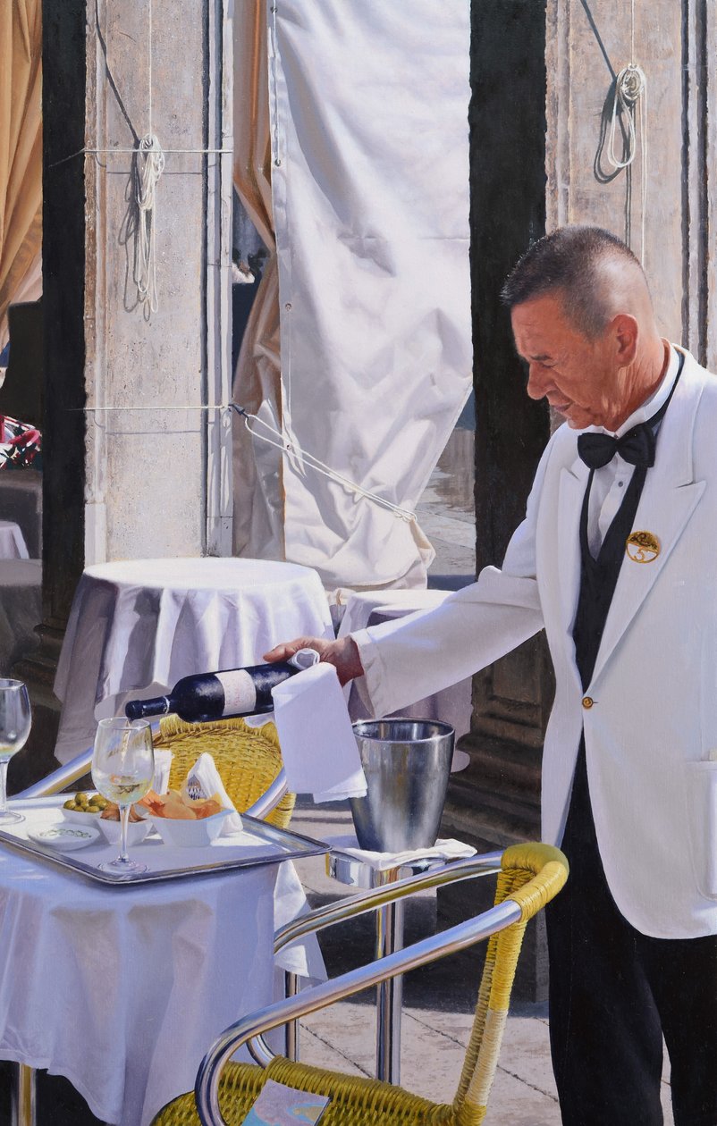 Aperitivo San Marco (óleo sobre tabla) de Mike Briscoe