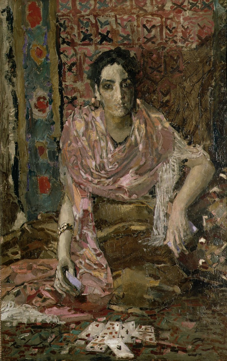 La adivina, 1895 de Mikhail Aleksandrovich Vrubel