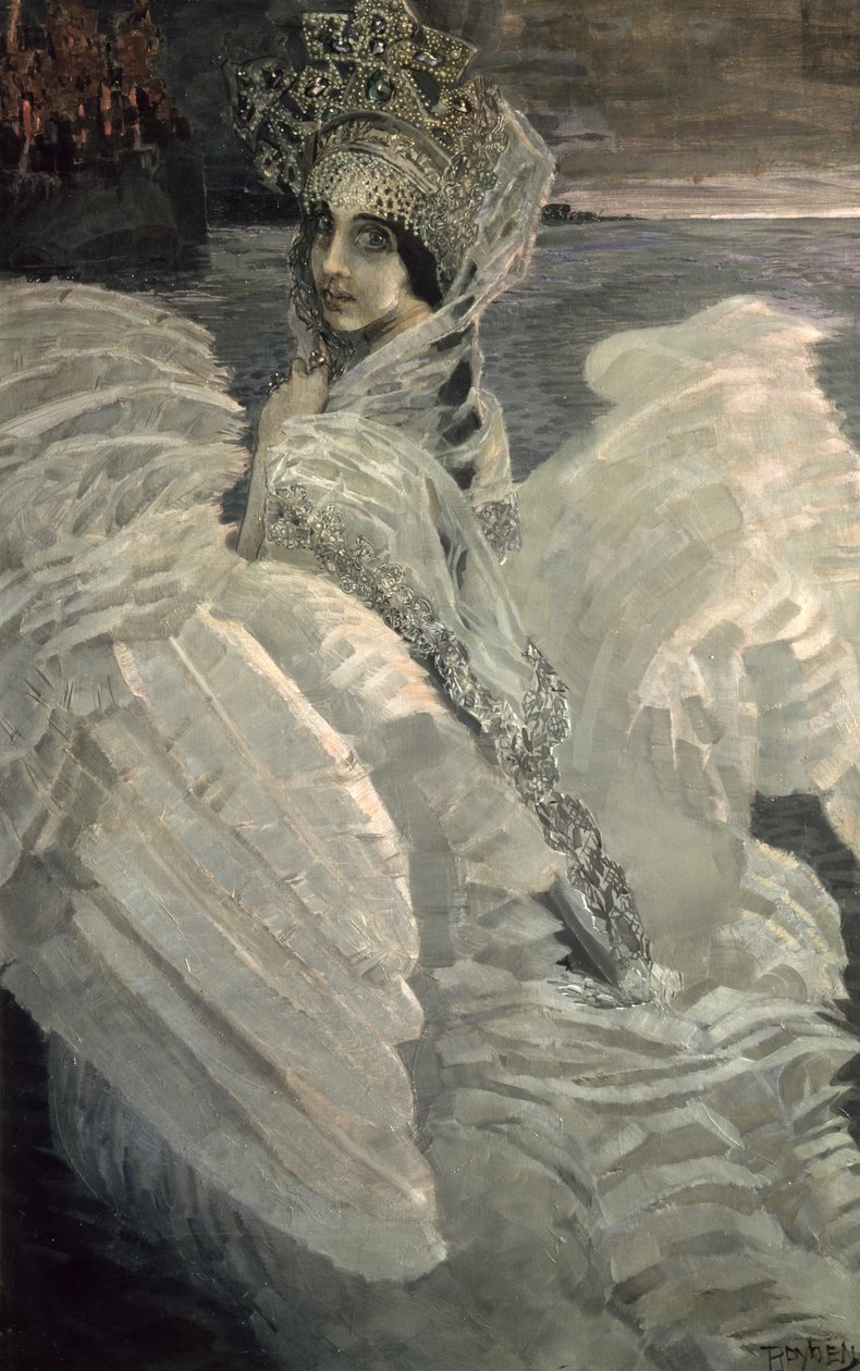 La princesa cisne, 1900 de Mikhail Aleksandrovich Vrubel