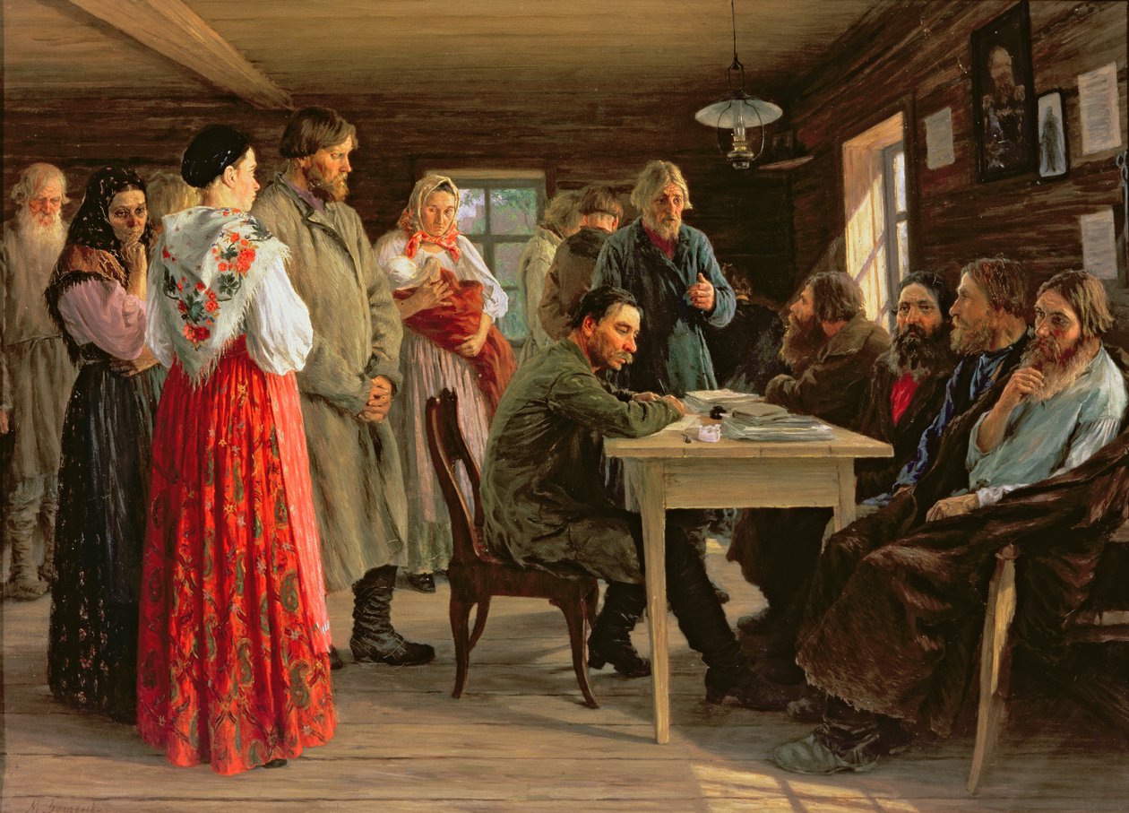 Un Tribunal de Distrito, 1888 de Mikhail Ivanovich Zoshchenko