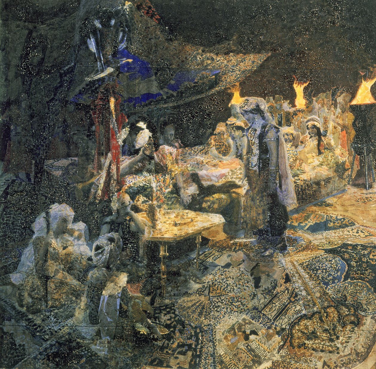 Cuento oriental de Mikhail Aleksandrovich Vrubel