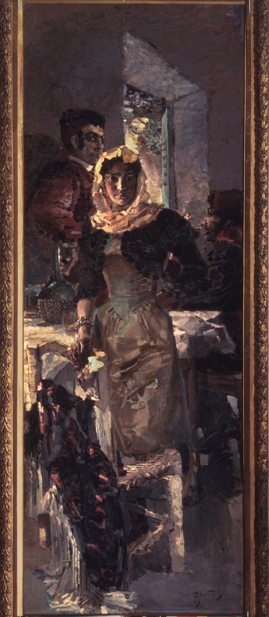 España (España) - Pintura de Mikhail Alexandrovich Vrubel (Vrubel) (1856-1910), óleo sobre lienzo de Mikhail Aleksandrovich Vrubel