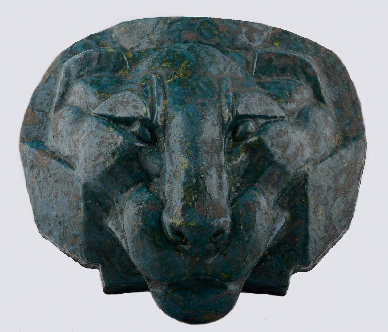 Cabeza de un León, 1891 de Mikhail Aleksandrovich Vrubel