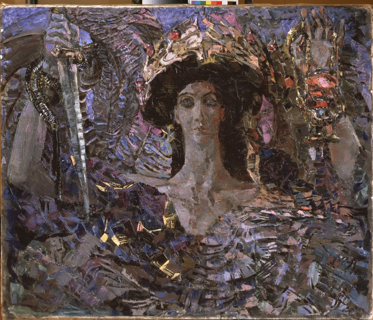 Serafín de Seis Alas (Azrael) 1904 de Mikhail Aleksandrovich Vrubel