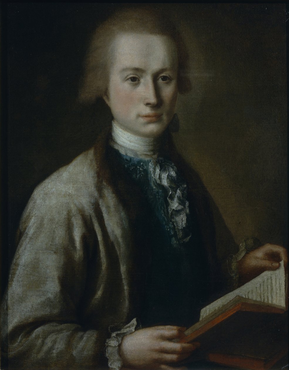 Retrato de Alexei Grigoryevich Spiridov 1753-1828, 1772 de Mikhail Shibanov