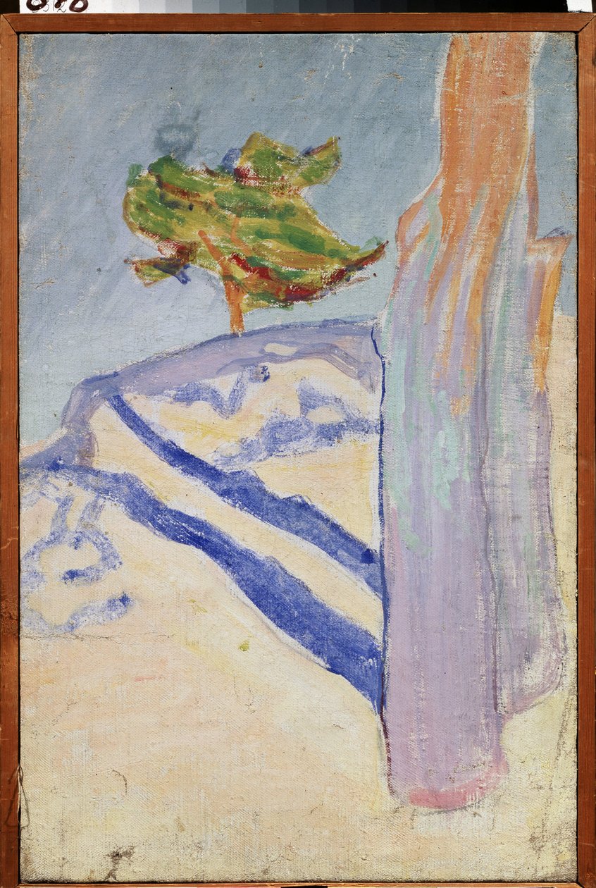 Dos árboles de Mikhail Vasilievich Matyushin