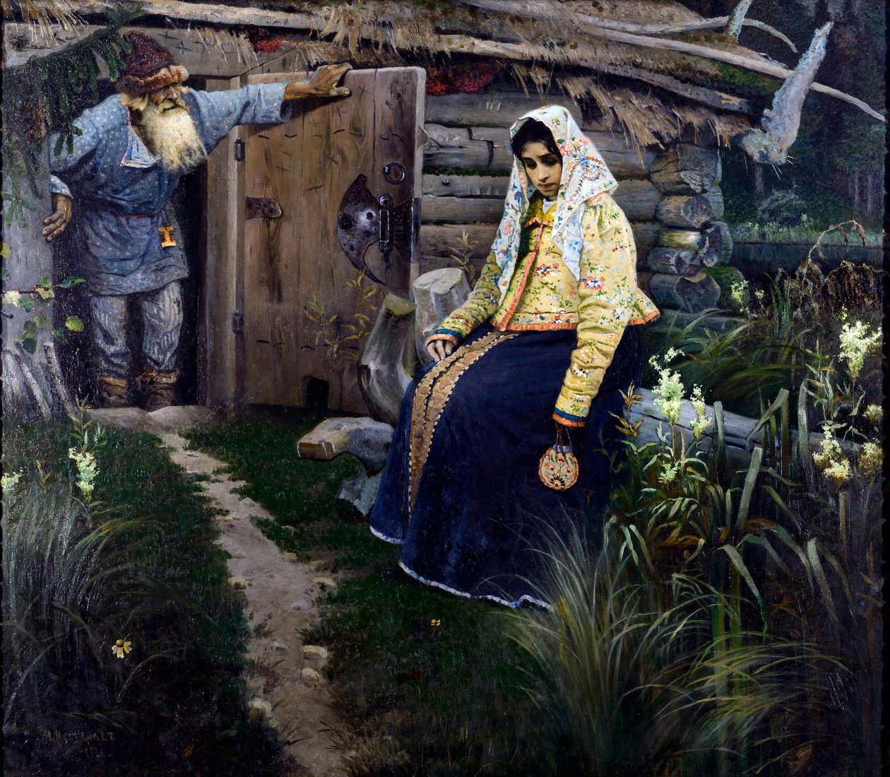 La poción de amor de Mikhail Vasilievich Nesterov