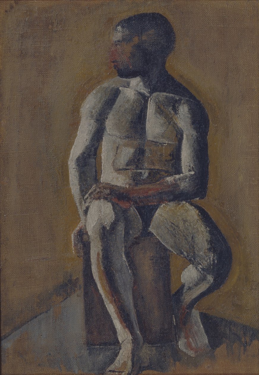 Retrato de Kirill Zdanevich 1892-1969, 1910s de Mikhail Vasilyevich Le Dantyu