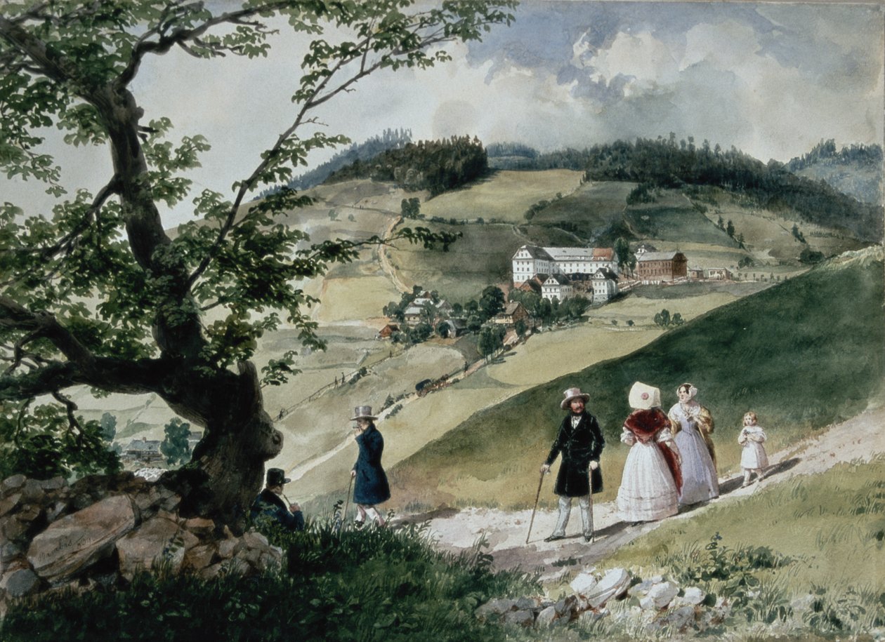 Paseo en Tabon de Miklós Barabás