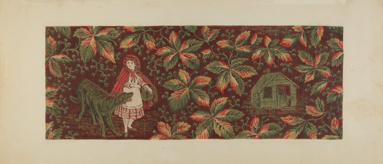 Textil impreso, c. 1940 de Mildred Ford