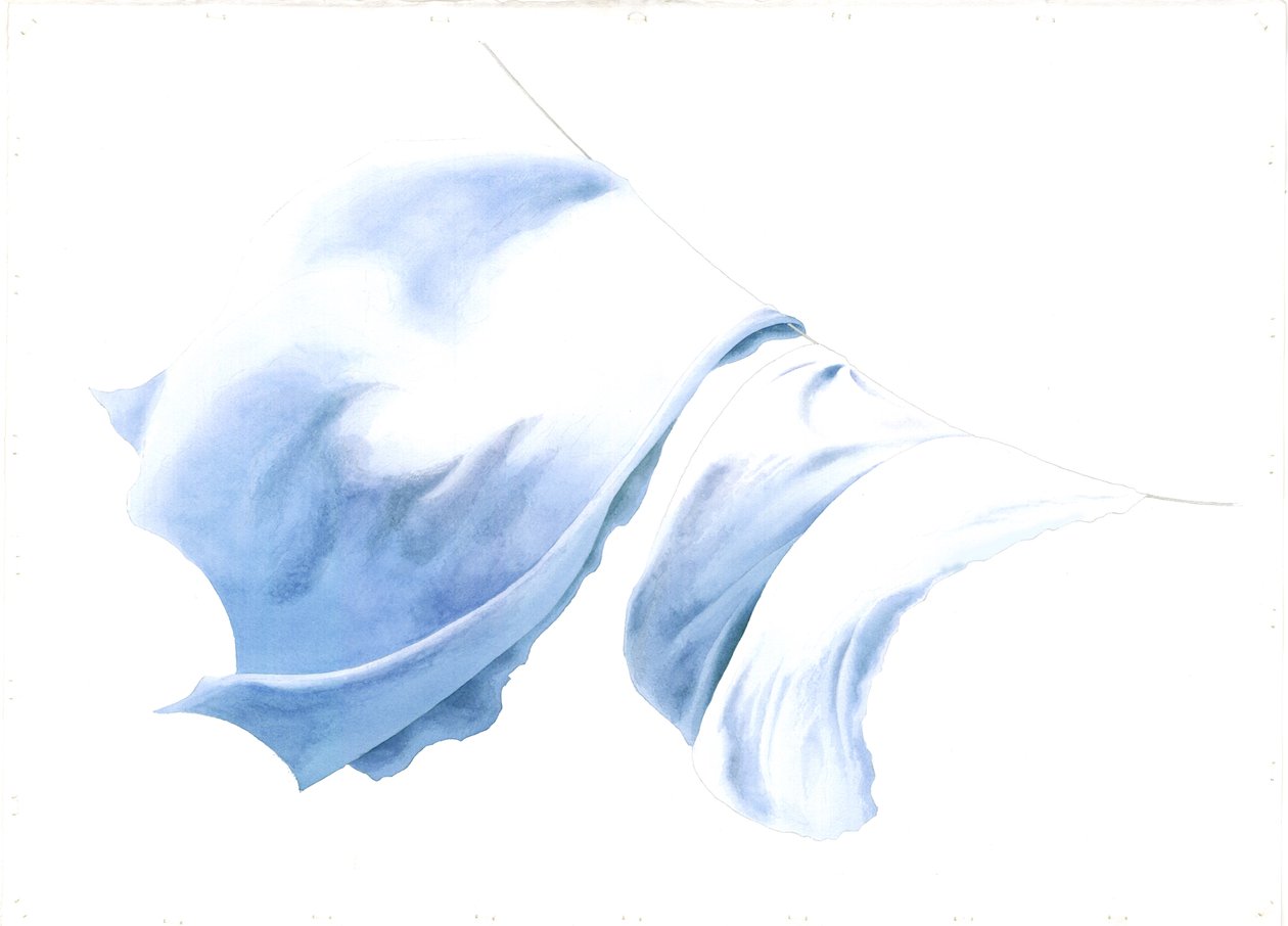 Sábana y fundas de almohada en el viento de Tiree, 2004 de Miles Contemporary Artist Thistlethwaite