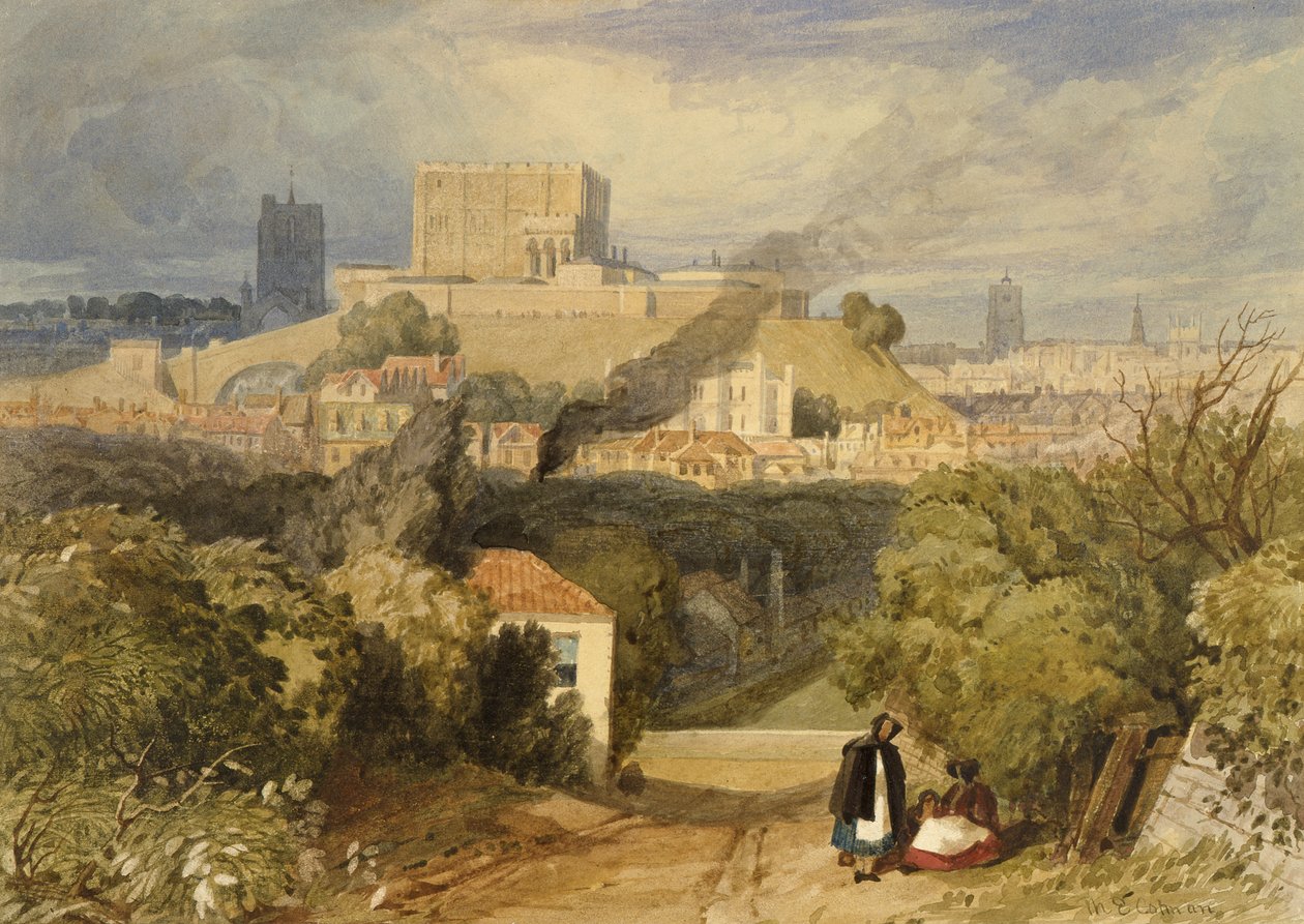 No.1188 Norwich desde el este, c.1828 de Miles Edmund Cotman