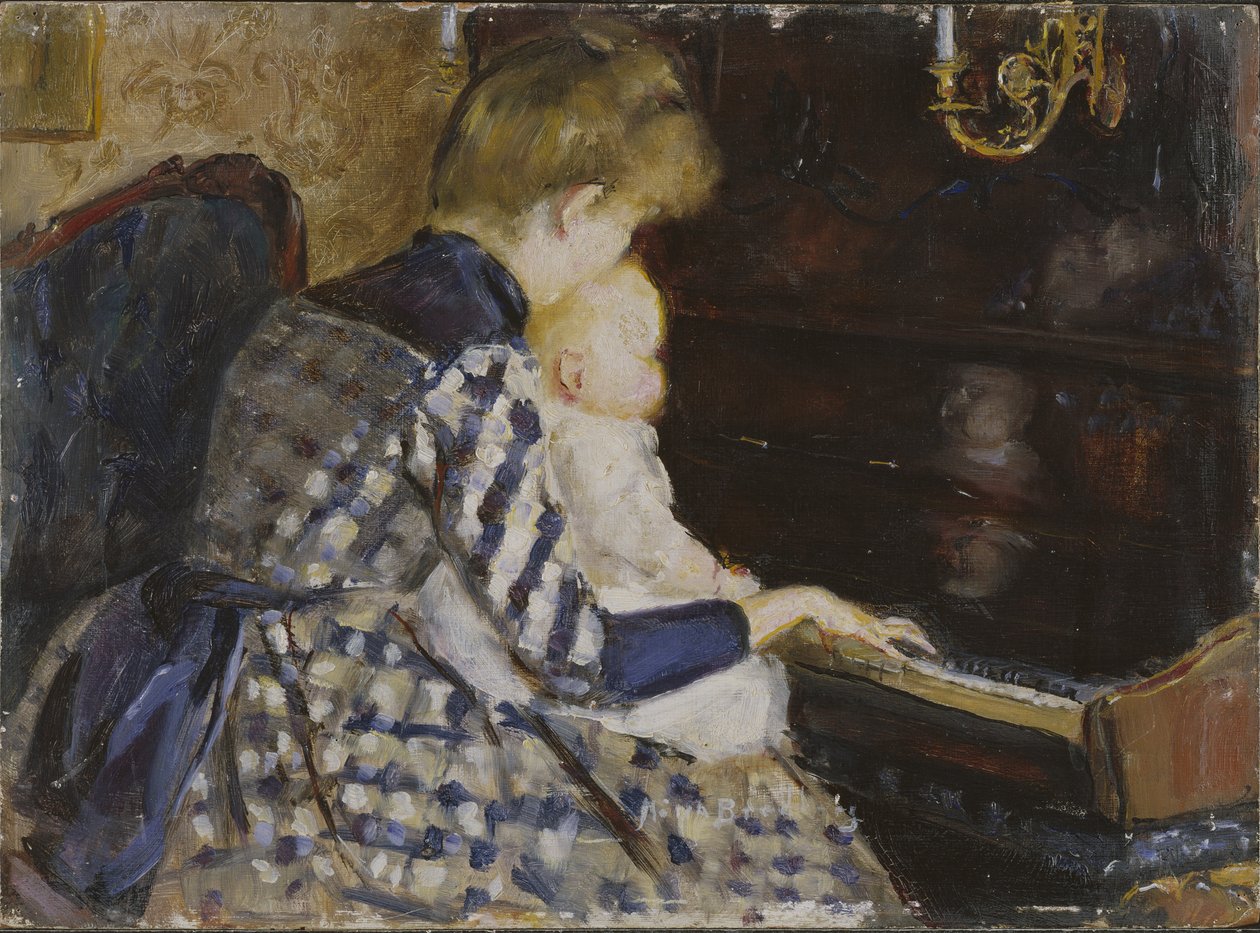Al piano de Mina Carlson Bredberg