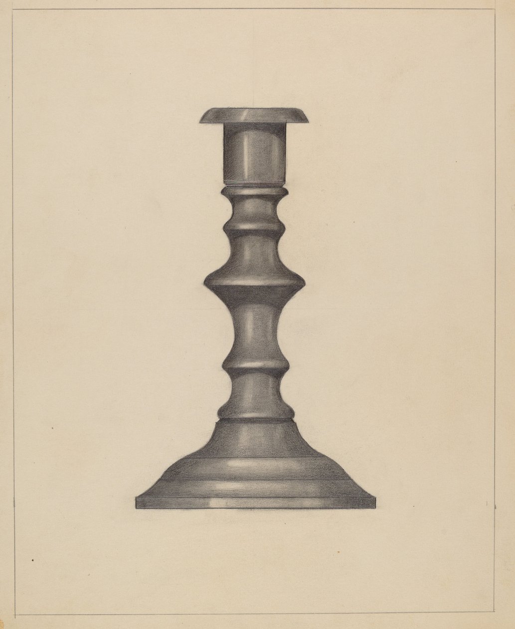 Candelabro, c. 1937 de Mina Lowry