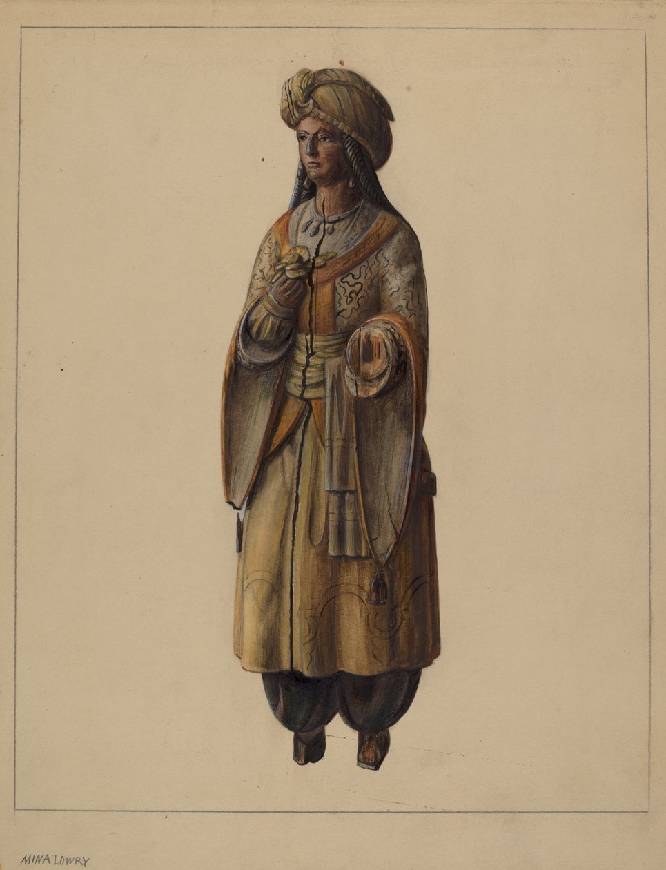 Figura de tienda de cigarros de Mina Lowry