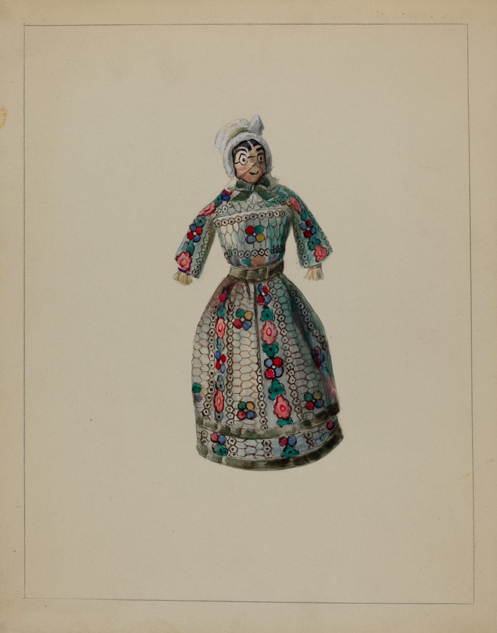 Muñeca, c. 1936 de Mina Lowry