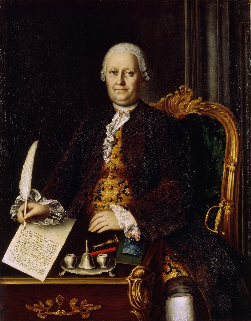 Retrato de Savva Yakovlevich Yakovlev de Mina Lukich Kolokolnikov