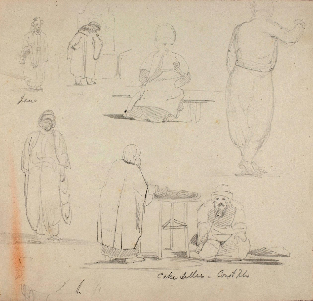 Vendedora de pasteles, Constantinopla de Miner Kilbourne Kellogg