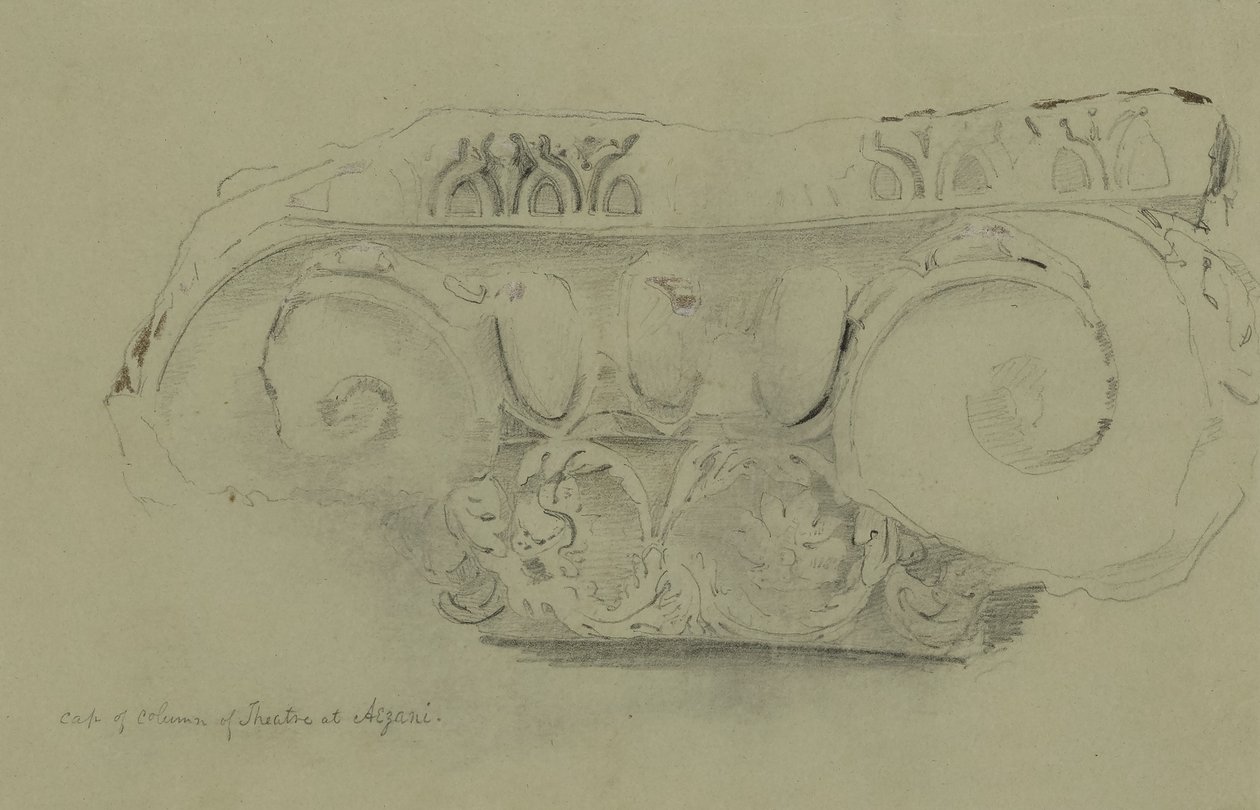 Capital de la Columna en el Teatro Azani de Miner Kilbourne Kellogg