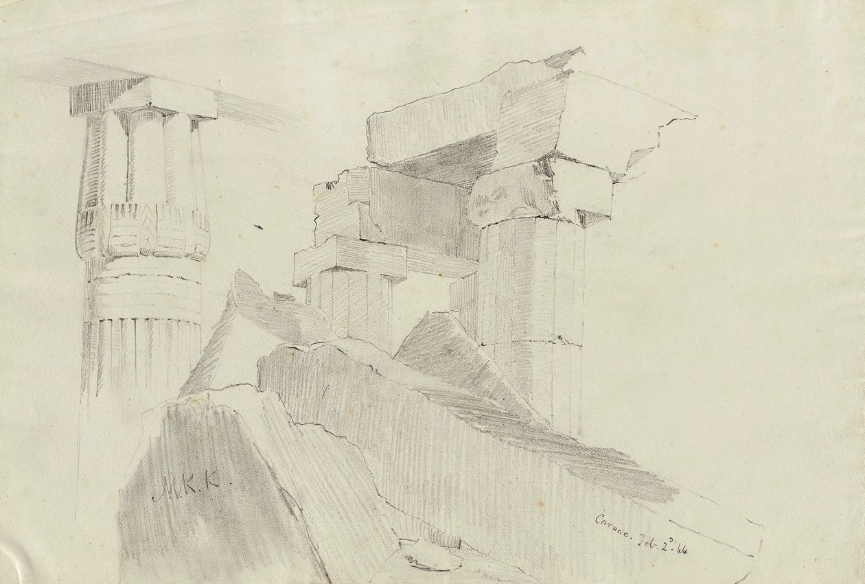 Carnac, Egipto de Miner Kilbourne Kellogg