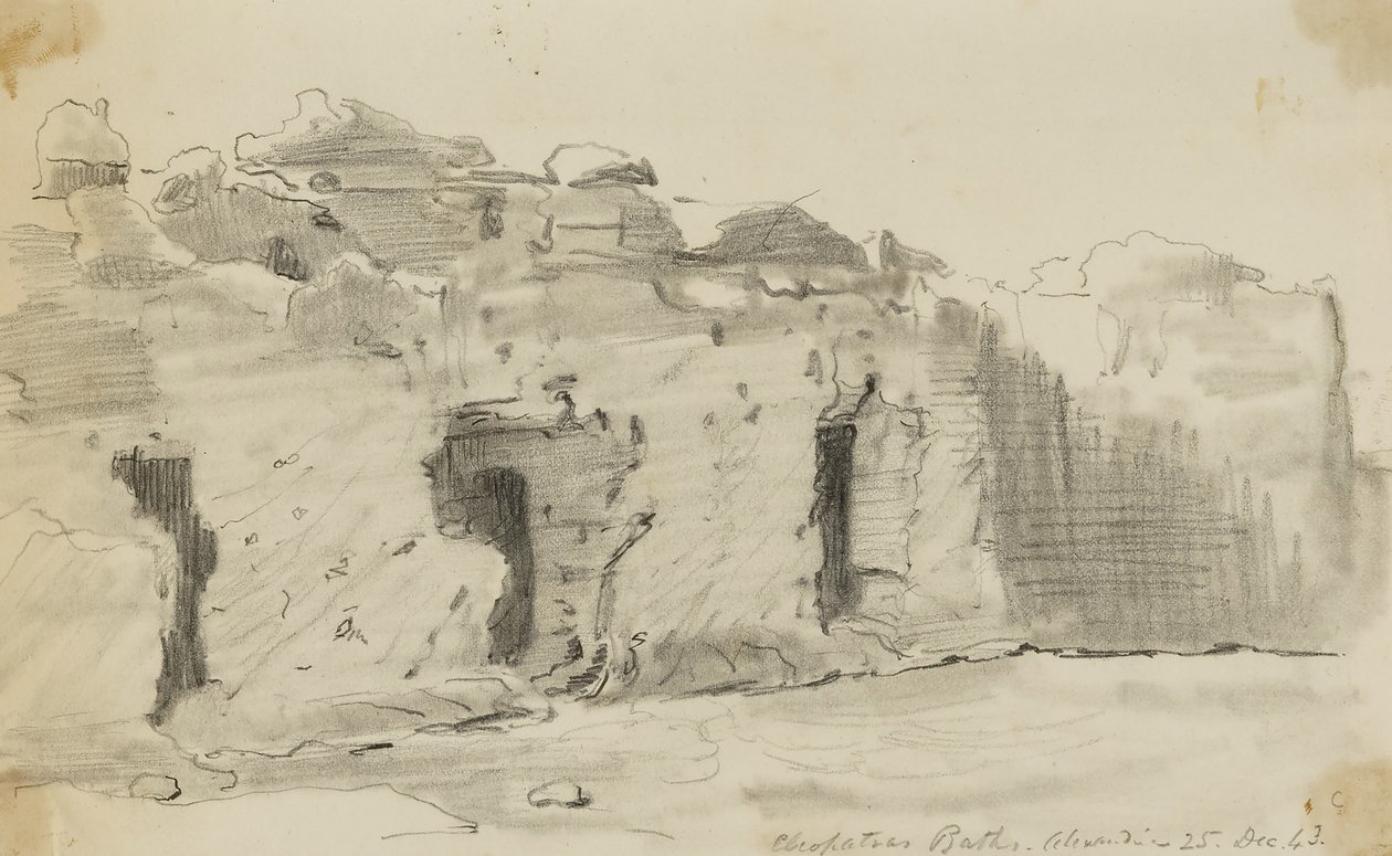 Baños de Cleopatra, Alejandría de Miner Kilbourne Kellogg