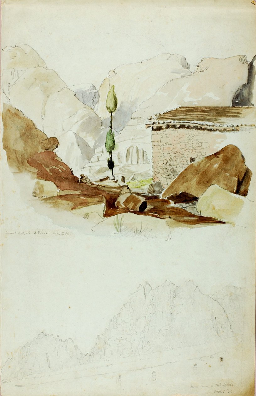 Convento de Elías, Monte Sinaí de Miner Kilbourne Kellogg