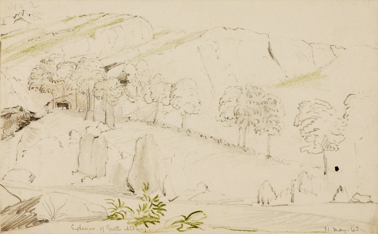 Exterior de la Gruta, Aldberg de Miner Kilbourne Kellogg