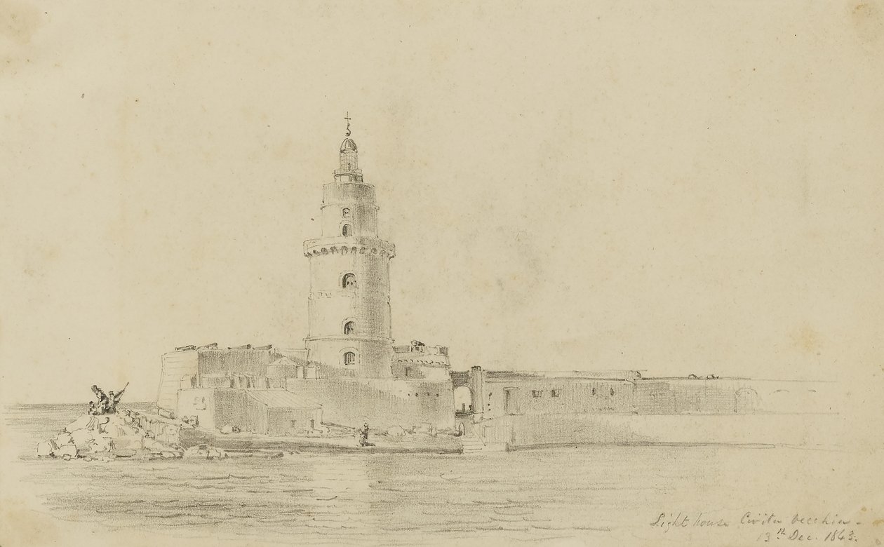 Faro de Civitavecchia de Miner Kilbourne Kellogg
