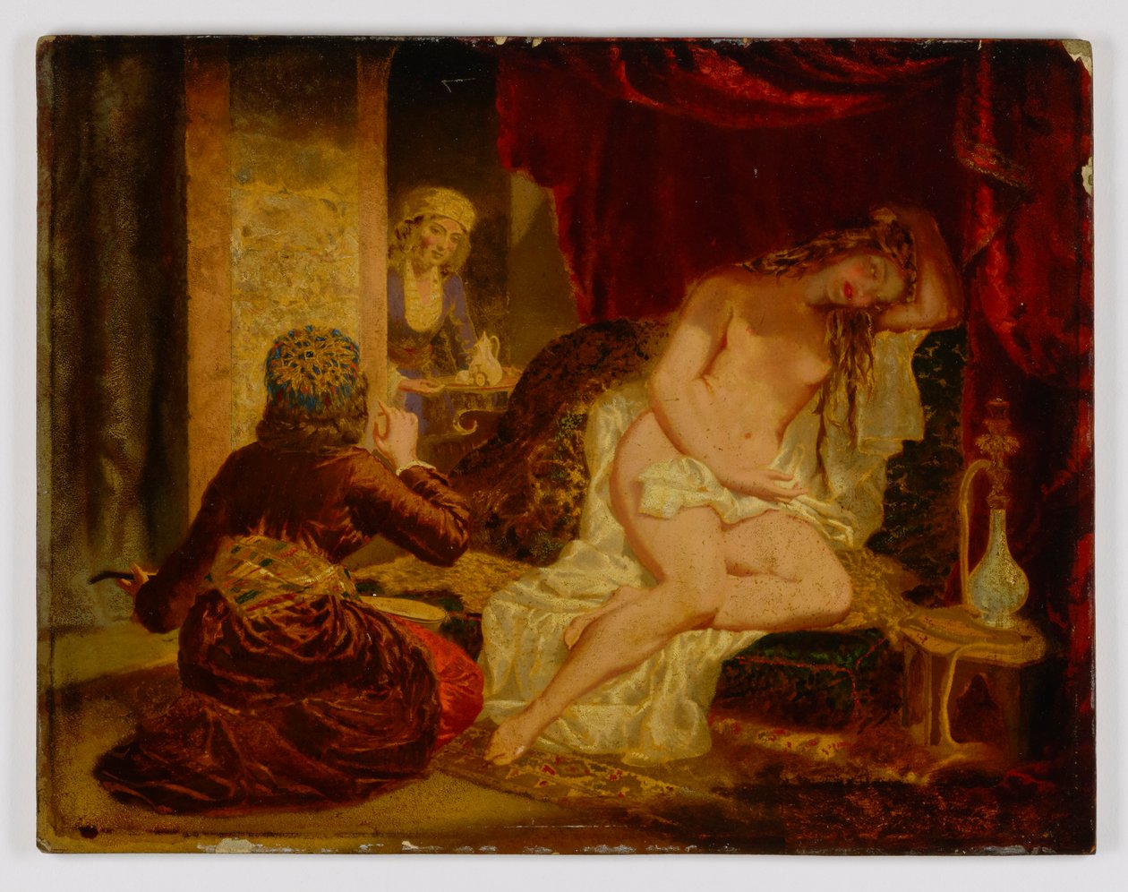 Princesa oriental después del baño, ca. 1866 de Miner Kilbourne Kellogg