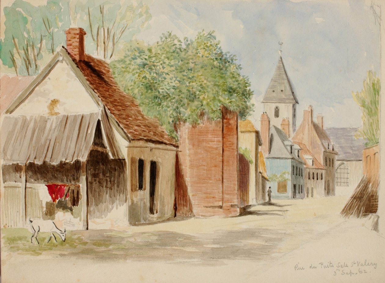 Rue du Puits Sale, St. Valery de Miner Kilbourne Kellogg