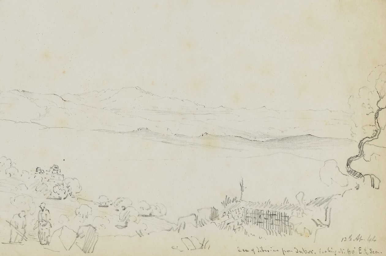 Mar de Tiberíades, Desde el Tabor de Miner Kilbourne Kellogg
