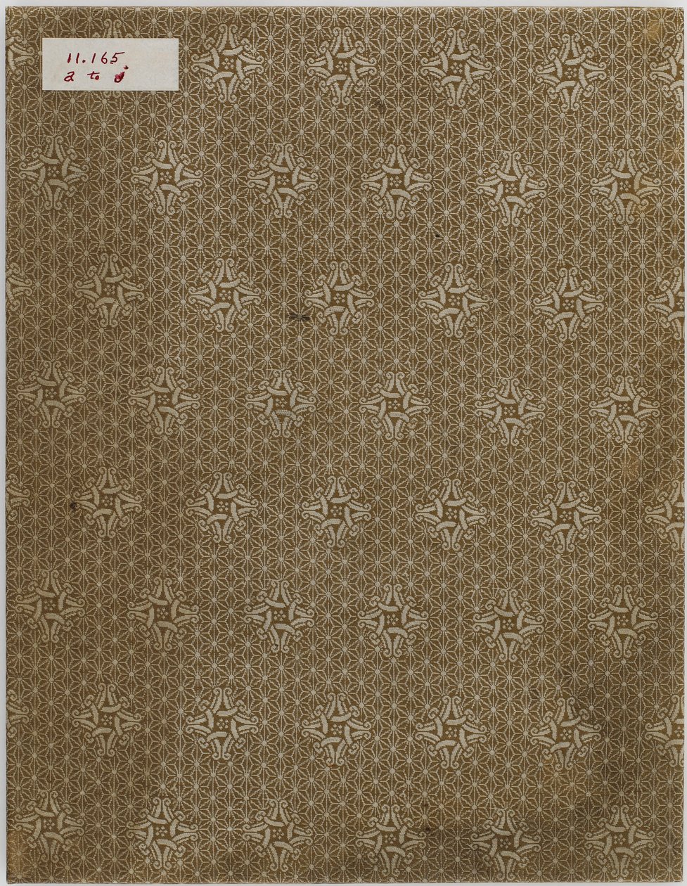 Portada de un álbum de diez imágenes de pájaros y flores de Ming Dynasty Chinese School