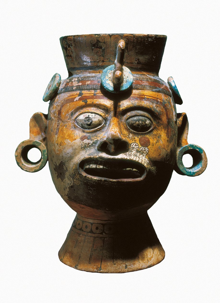 Jarrón antropomórfico de Mixtec Mixtec