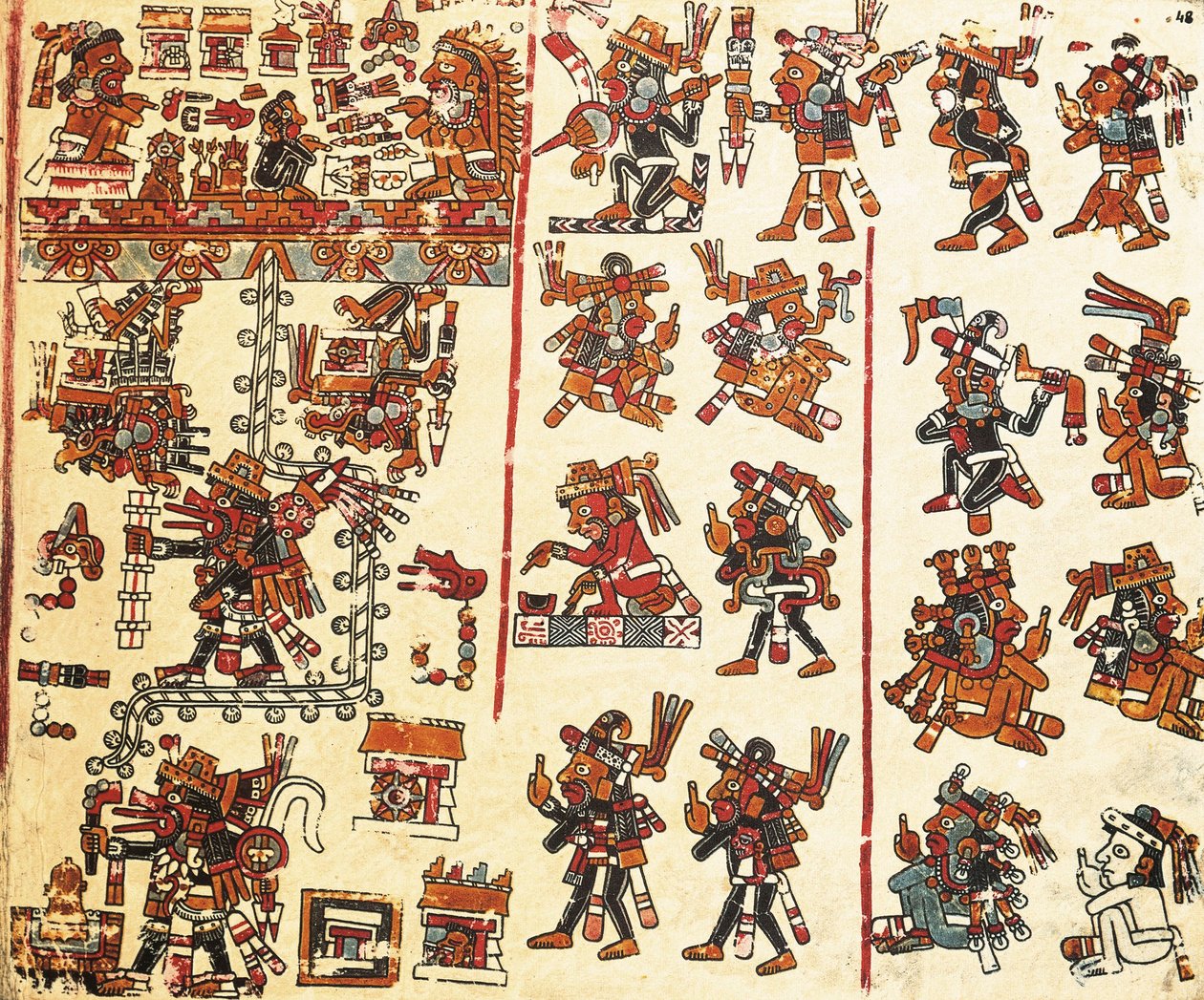 Códice Vindobonensis Mexicanus de Mixtec Mixtec
