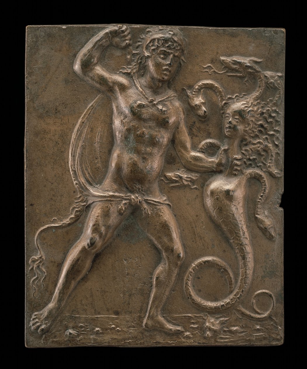 Hércules y la Hidra de Lerna de Moderno